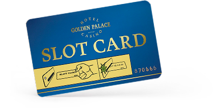 Клубная карта казино «Голден Пэлас»