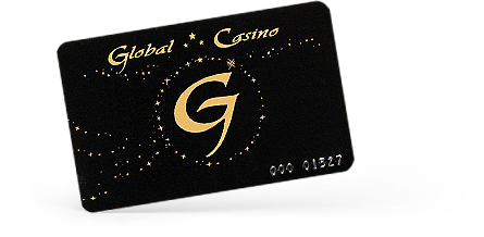 Клубная карта казино «Глобал»