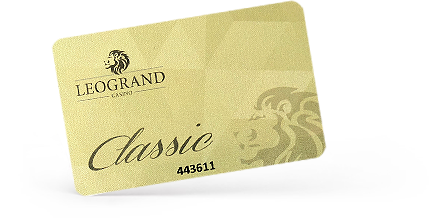 Клубная карта казино «Лео Гранд»