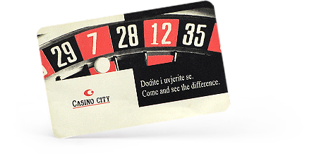 Клубная карта казино «Город»