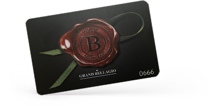 Клубная карта казино «Гранд Белладжио»
