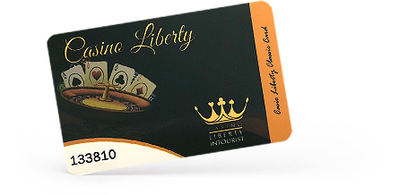 Клубная карта казино «Либерти»