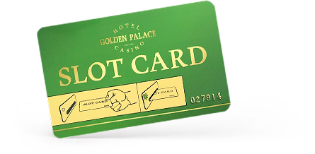 Клубная карта казино «Голден Пэлас»