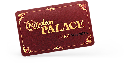 Клубная карта казино «Дворец Наполеона»