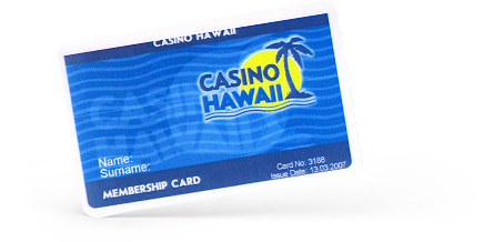 Клубная карта казино «Гавайи»