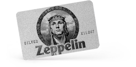 Клубная карта казино «Зеппелин»