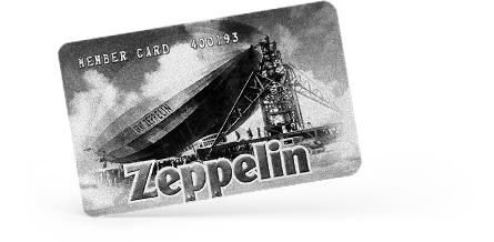 Клубная карта казино «Зеппелин»