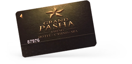 Клубная карта казино «Гранд Паша»