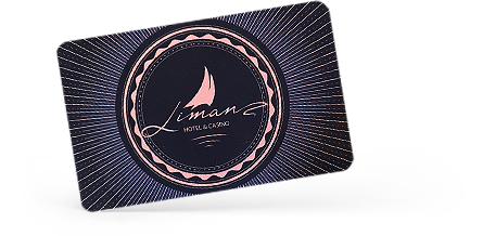 Клубная карта казино «Лиман»